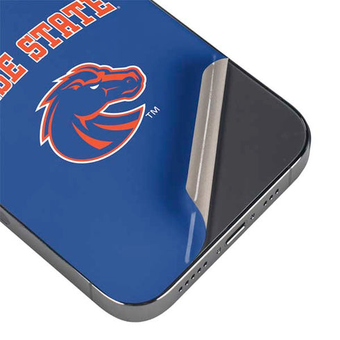 Boise State University Collegiate Text iPhone 16 Pro Skin